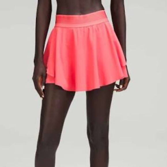 Lululemon Court Rival High Rise Skirt Pale Raspberry - Picture 6 of 7